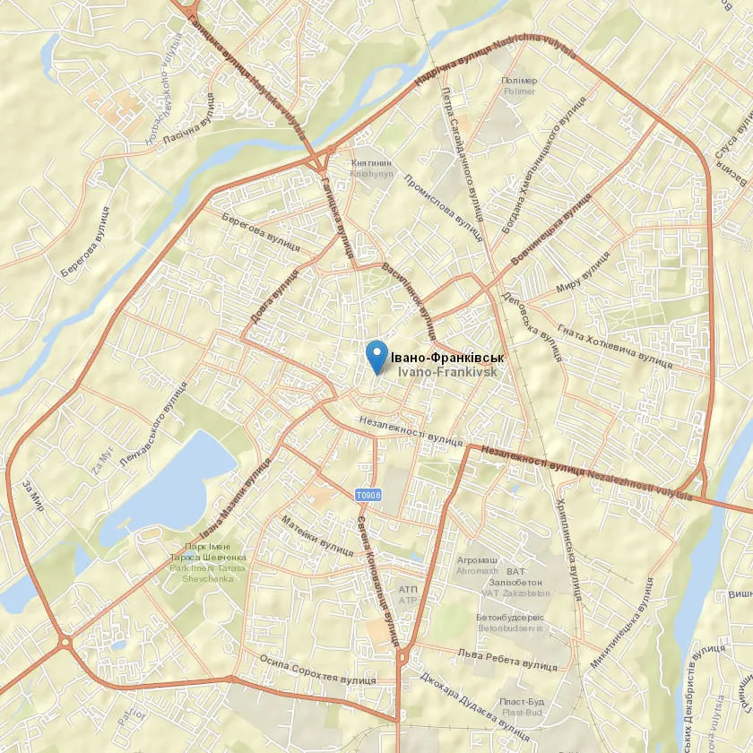 місто Івано-Франківськ індекс 76019