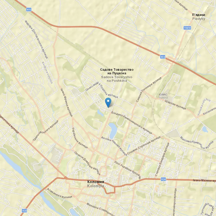 місто Коломия індекс 78208