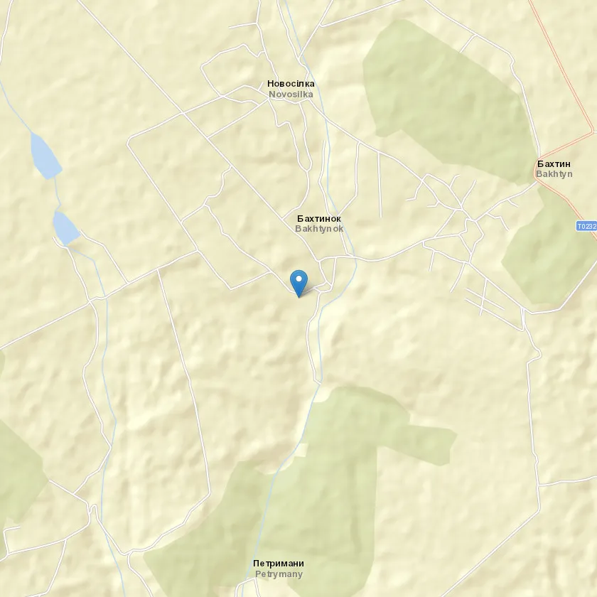 село Бахтинок індекс 23409