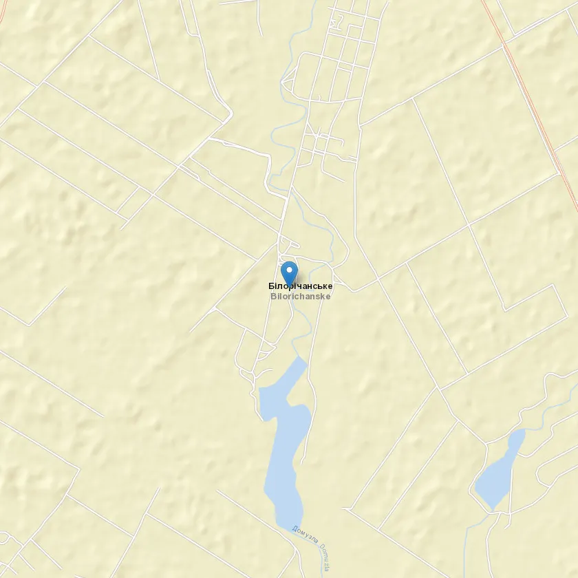 село Білорічанське індекс 72464