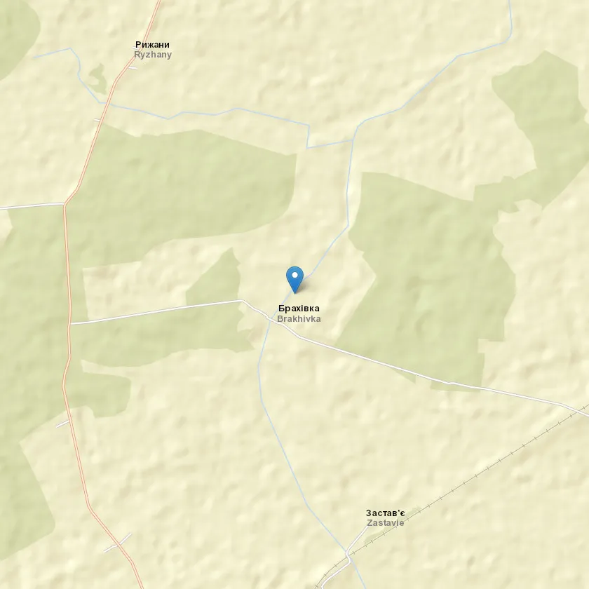 село Брахівка індекс 80506