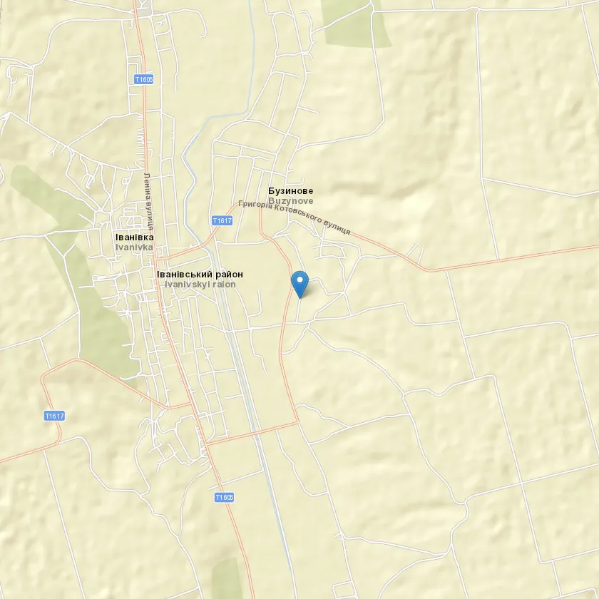село Бузинове індекс 67251