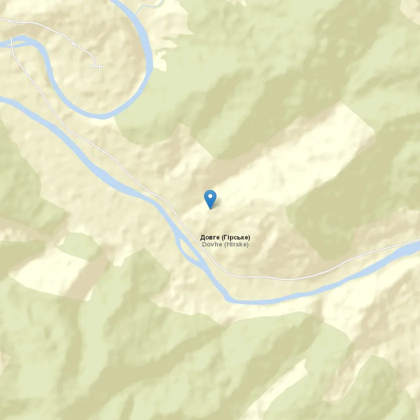 село Довге (Довжанська-Гірська) індекс 82750