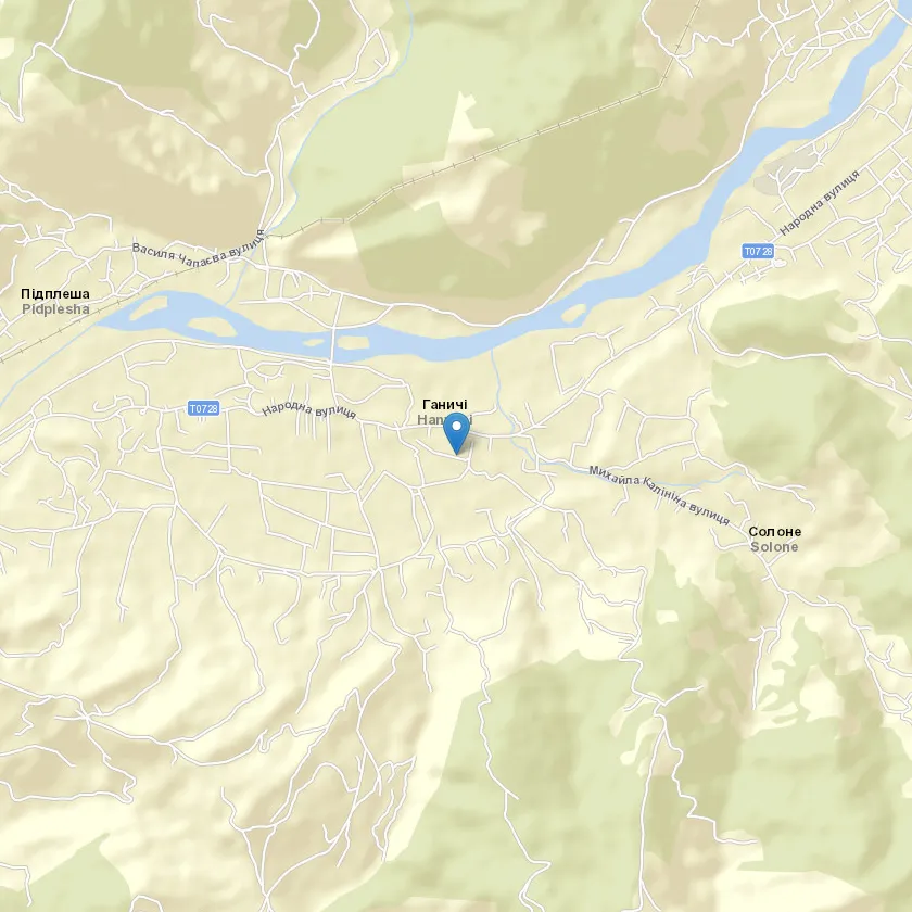 село Ганичі індекс 90535