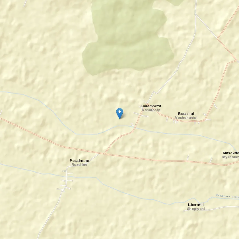 село Канафости індекс 81494
