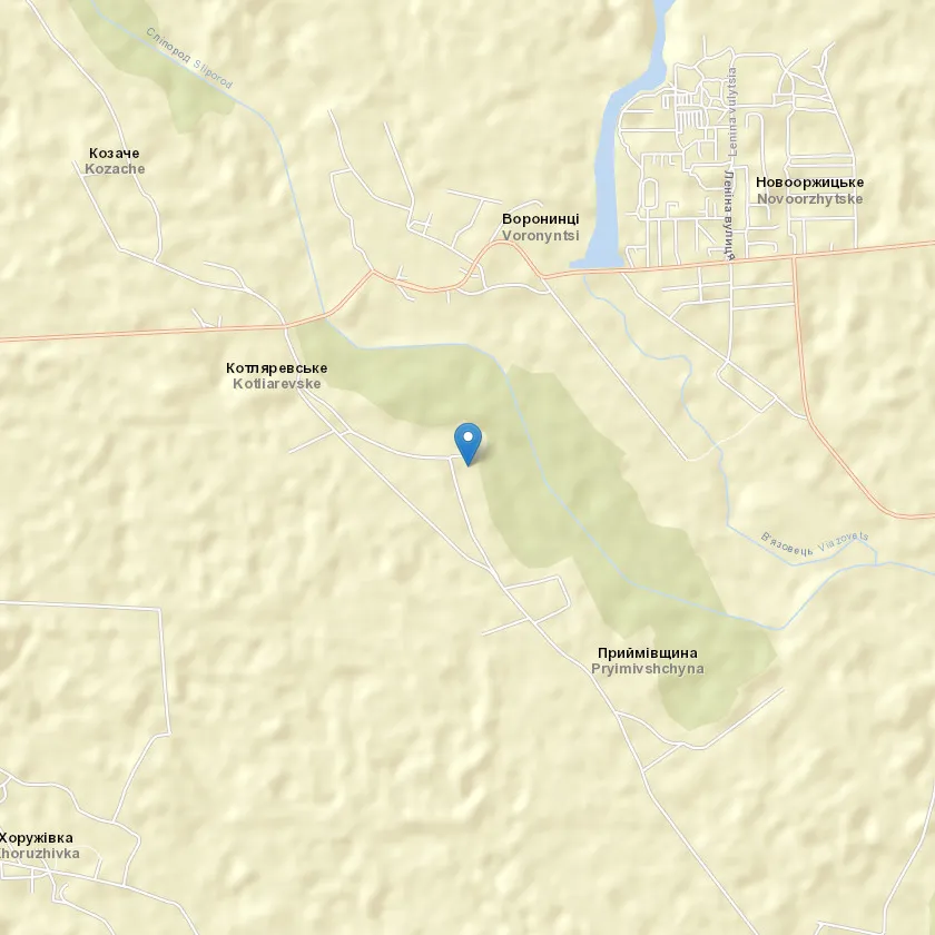 село Котляревське індекс 37717