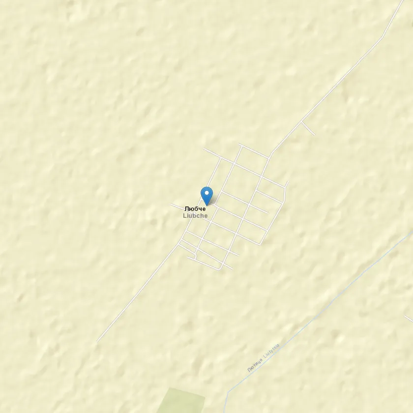 село Любче індекс 45142
