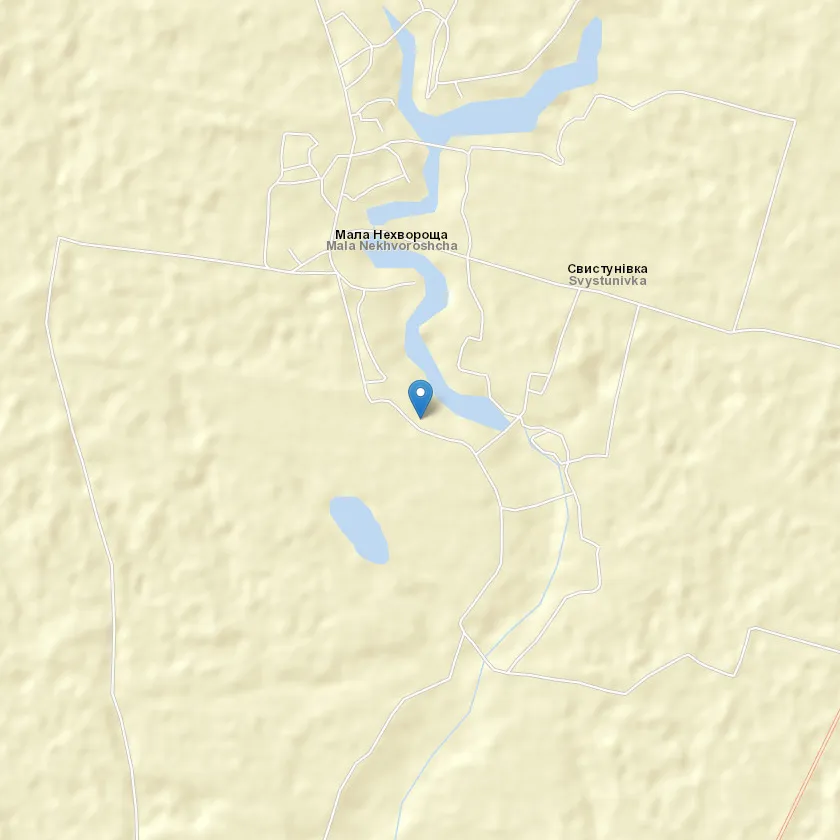 село Мала Нехвороща індекс 39451