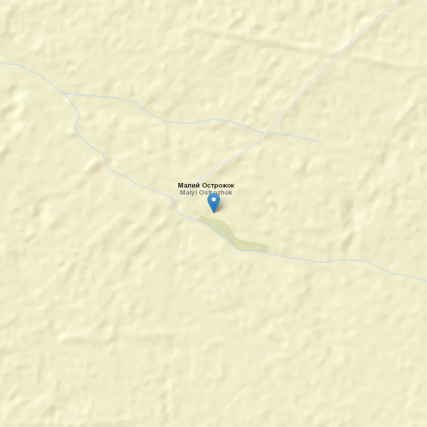 село Малий Острожок індекс 22048
