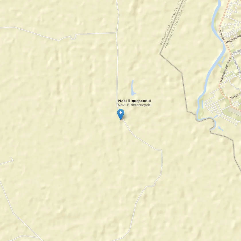 село Нові Підцаревичі індекс 44689