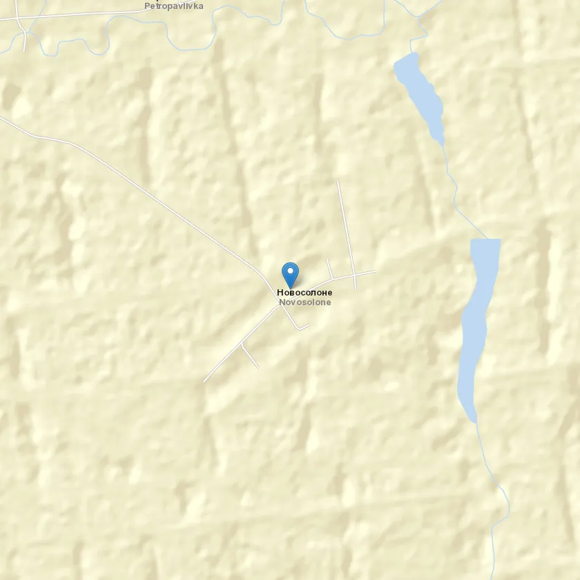 село Новосолоне індекс 70122