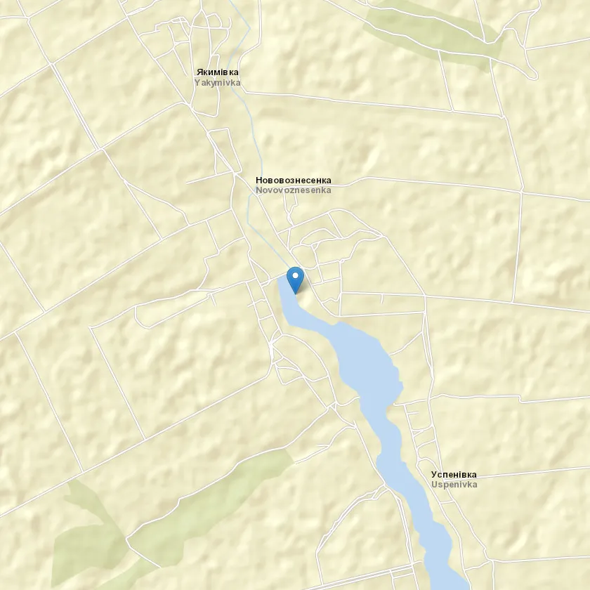 село Нововознесенка індекс 26221