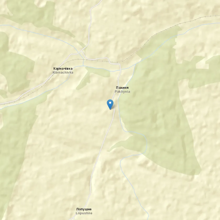 село Пахиня індекс 47428