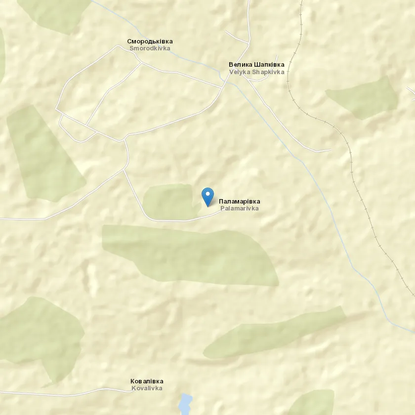 село Паламарівка індекс 63729