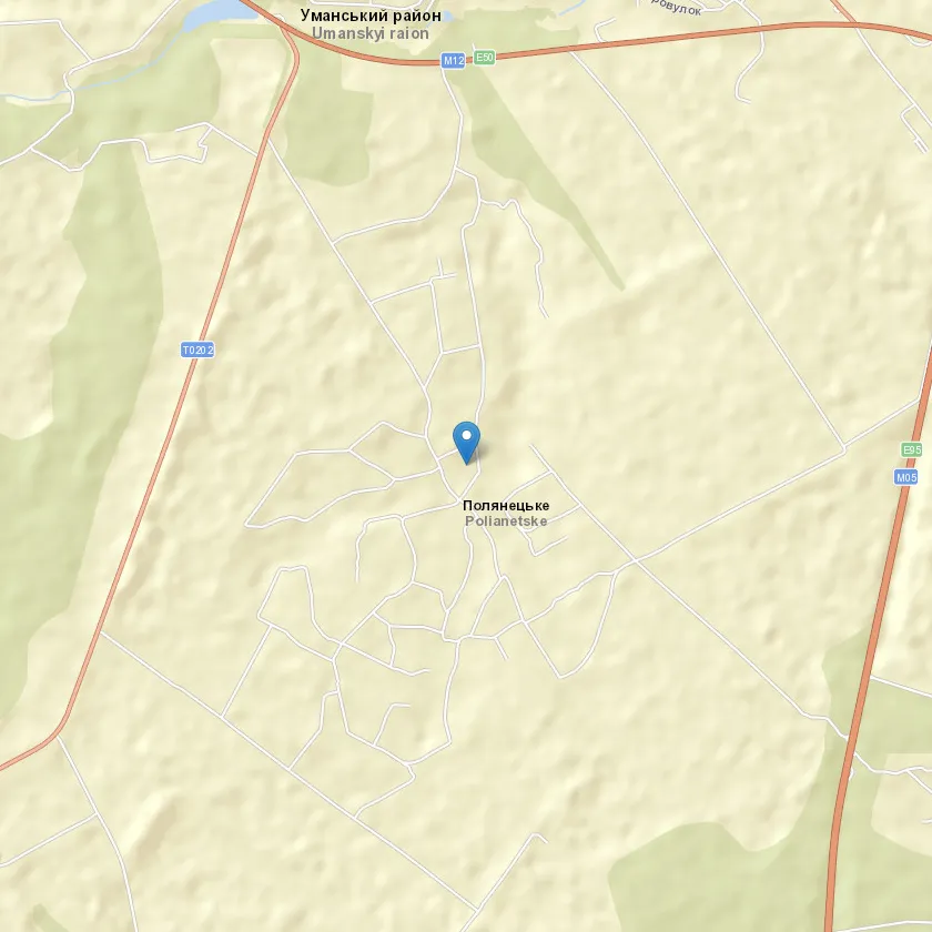 село Полянецьке індекс 20342