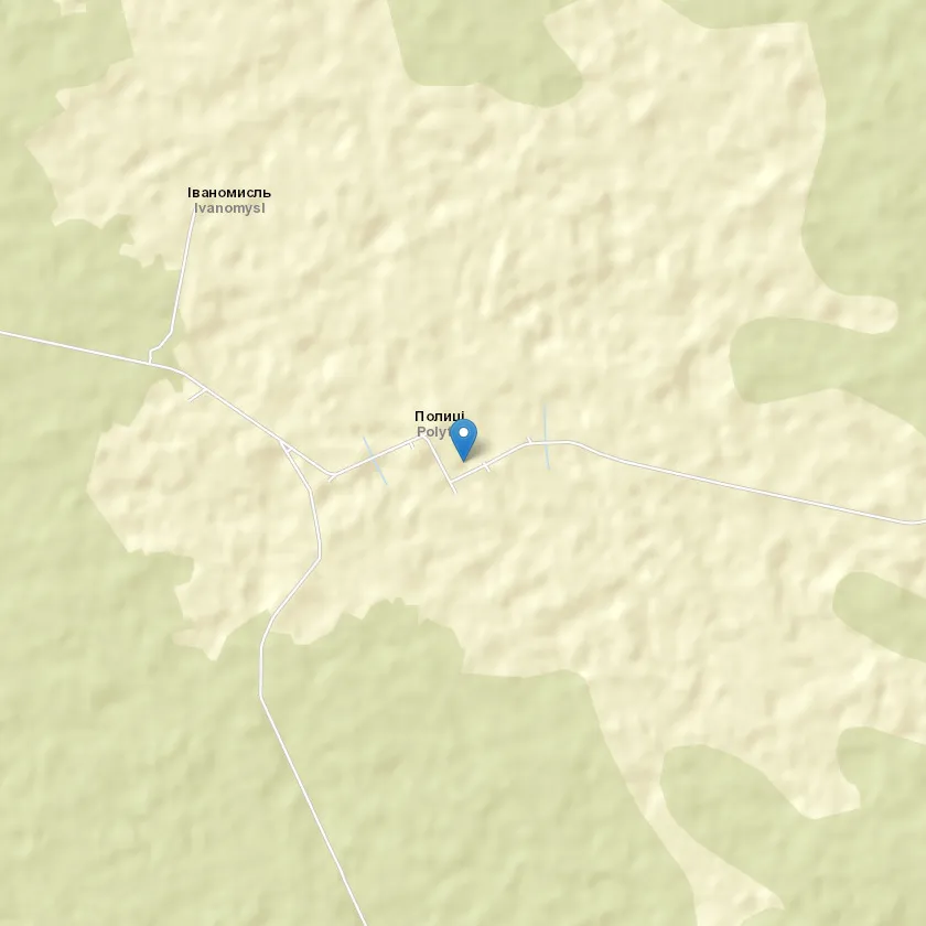 село Полиці індекс 44552