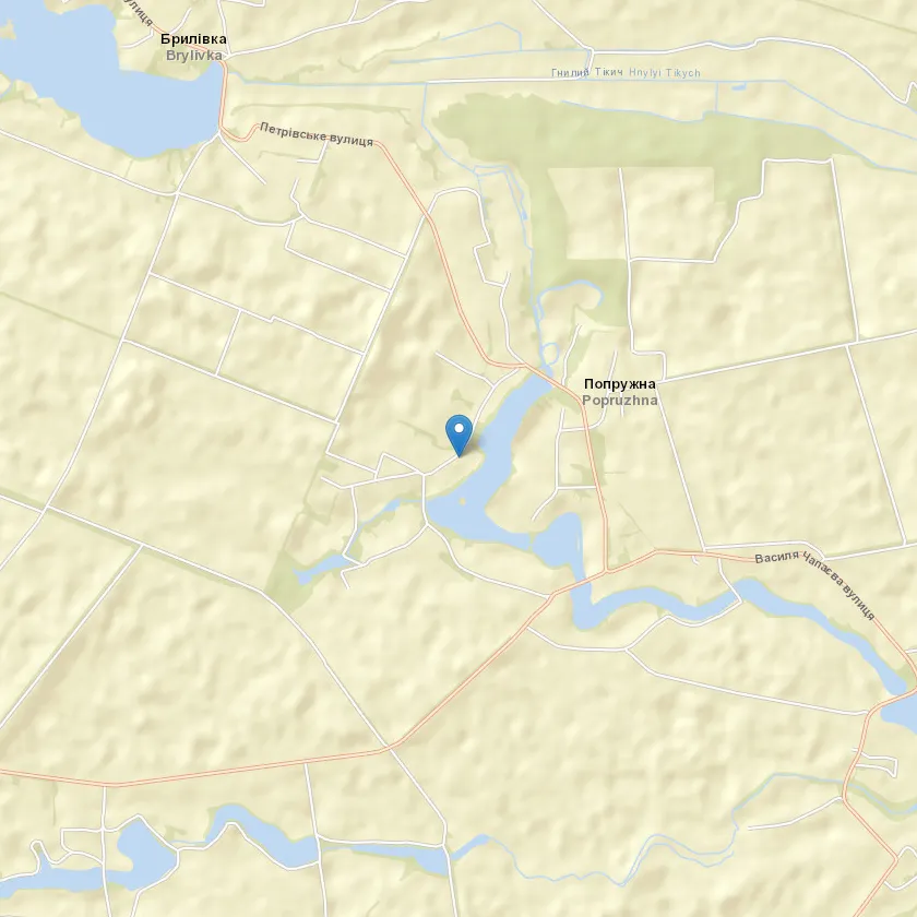 село Попружна індекс 09435