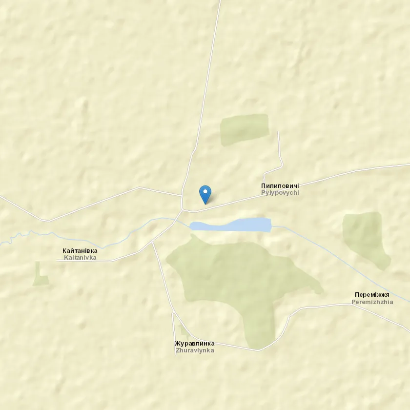село Пилиповичі індекс 12253