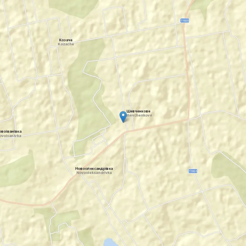 село Шевченкове індекс 66437