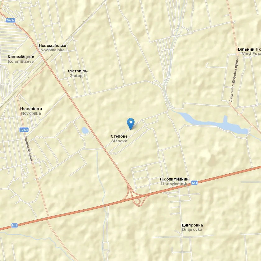 село Степове індекс 53085 село Степове індекс 53085
