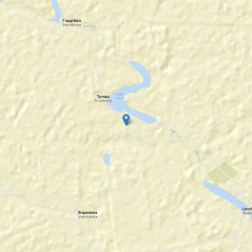 село Троща індекс 22552