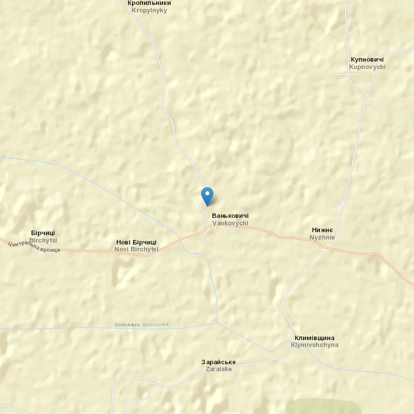 село Ваньковичі індекс 81428