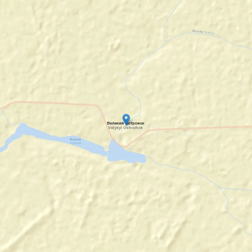 село Великий Острожок індекс 22040