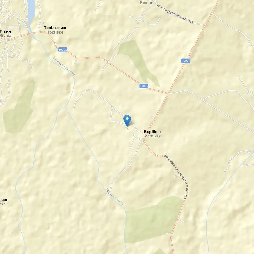 село Вербівка індекс 77634