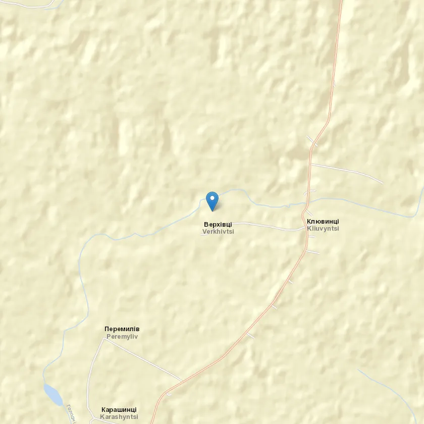 село Верхівці індекс 48244