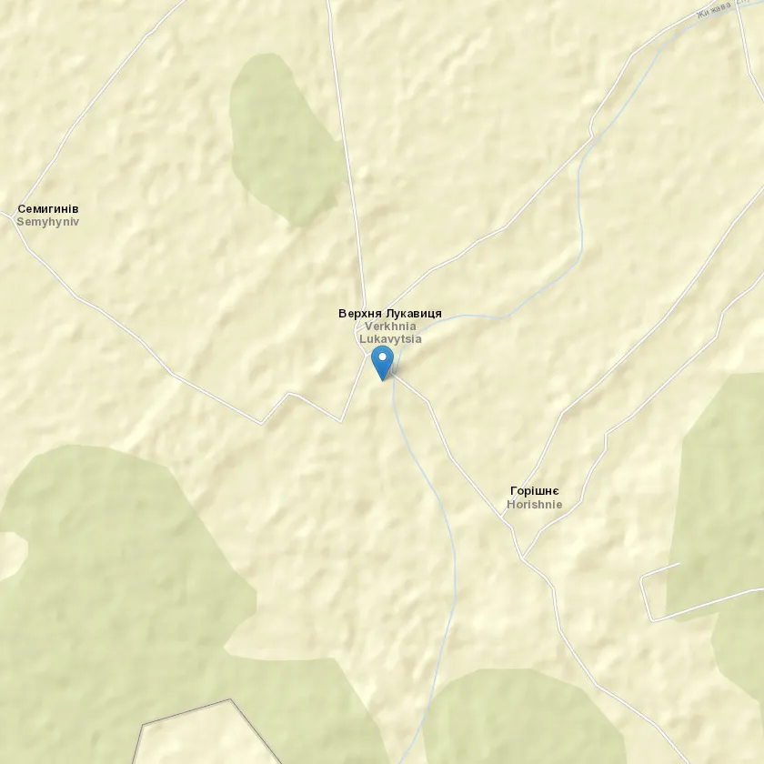 село Верхня Лукавиця індекс 82481