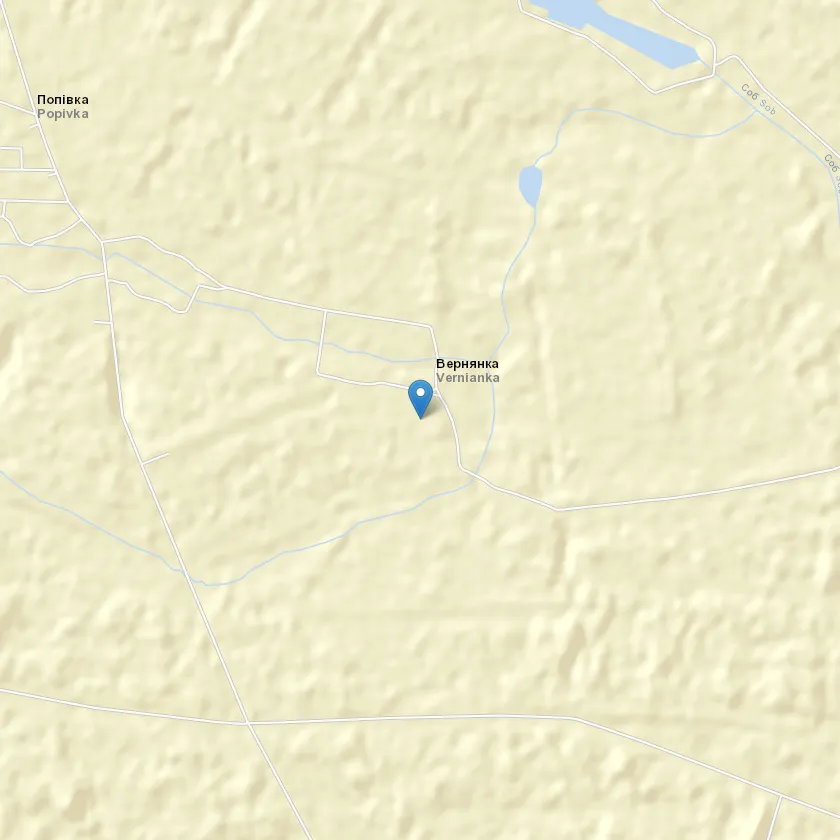 село Вернянка індекс 22561