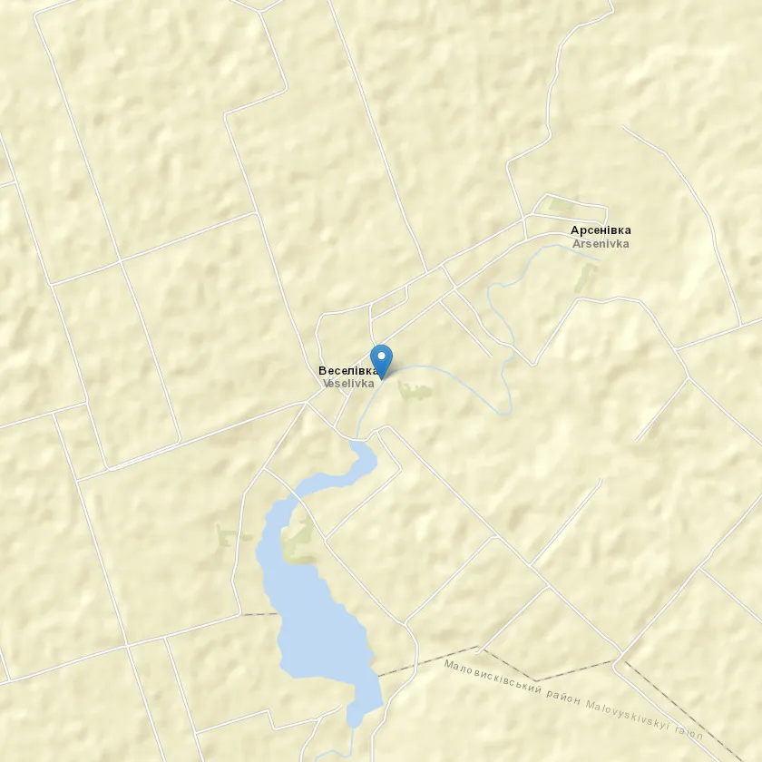 село Веселівка індекс 26042