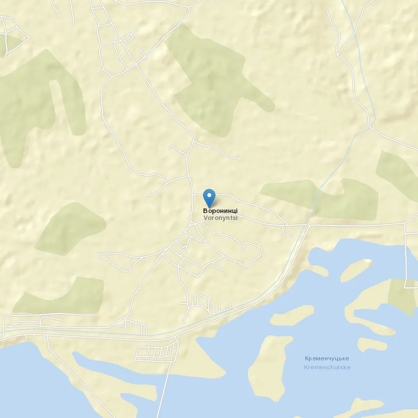 село Воронинці індекс 19935