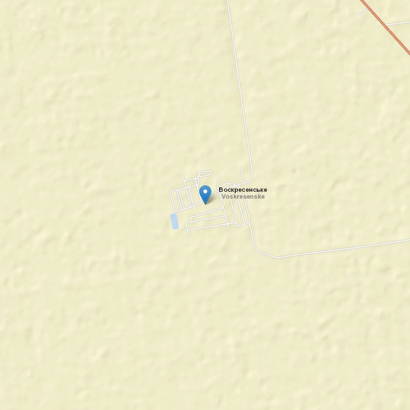 село Воскресенське індекс 75322