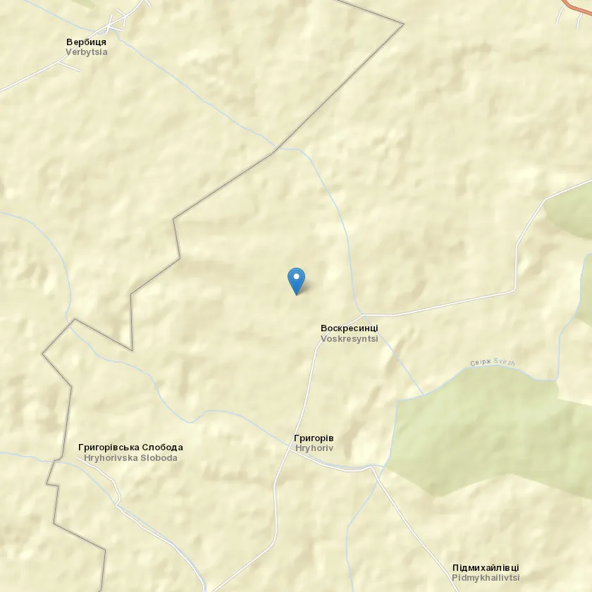 село Воскресинці індекс 77034