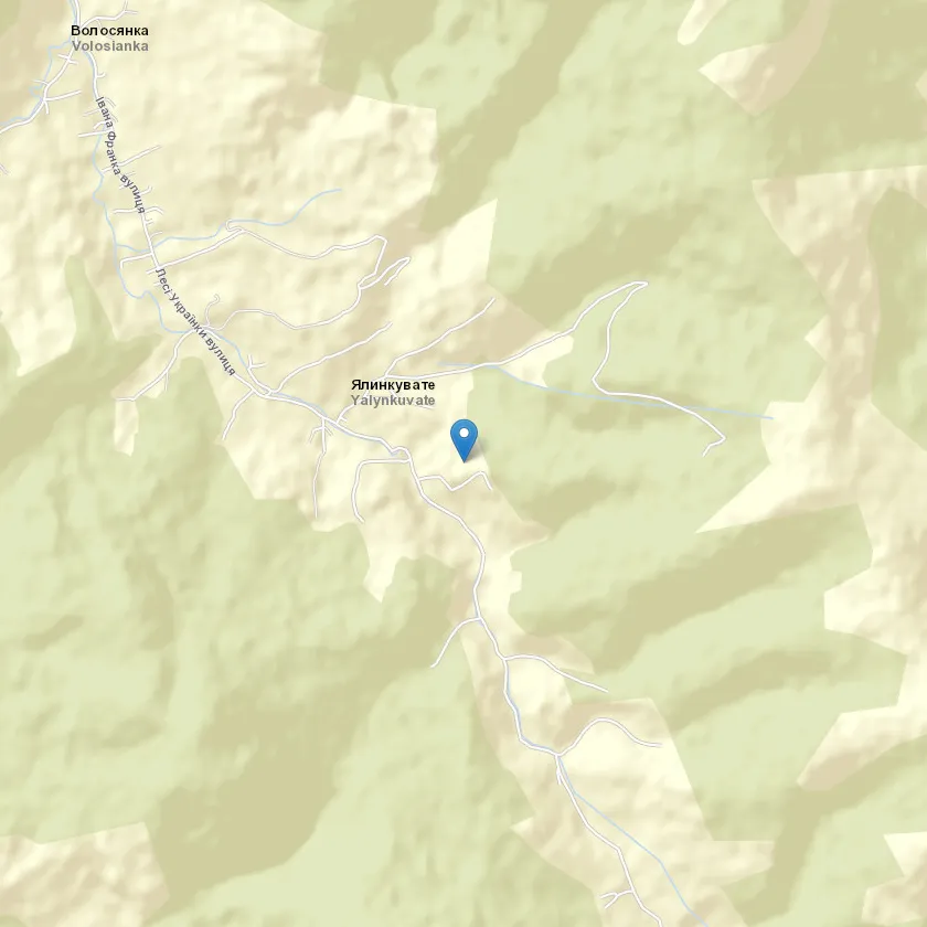 село Ялинкувате індекс 82664