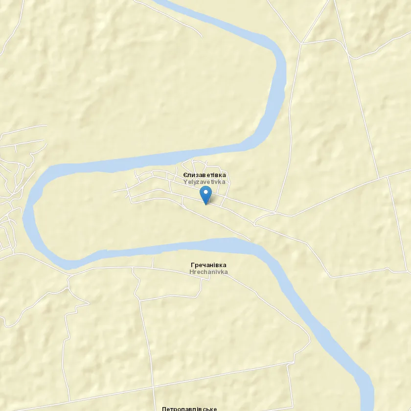 село Єлизаветівка індекс 57376