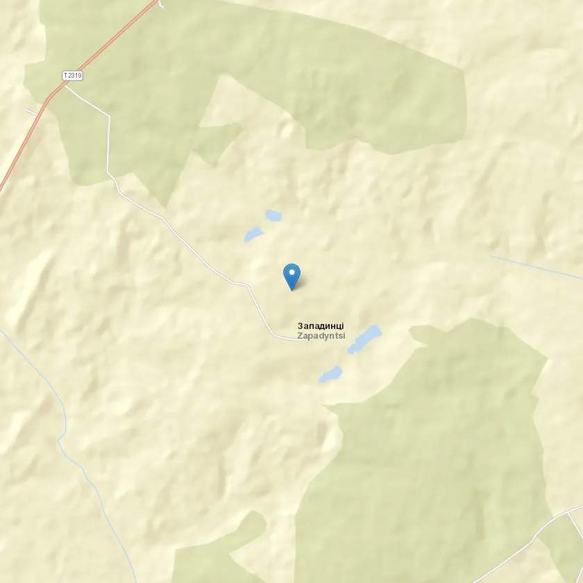 село Западинці індекс 31514