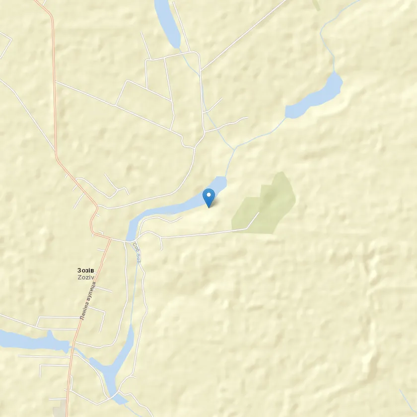 село Зозів індекс 22525
