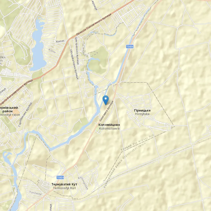 селище Коломійцеве індекс 50483